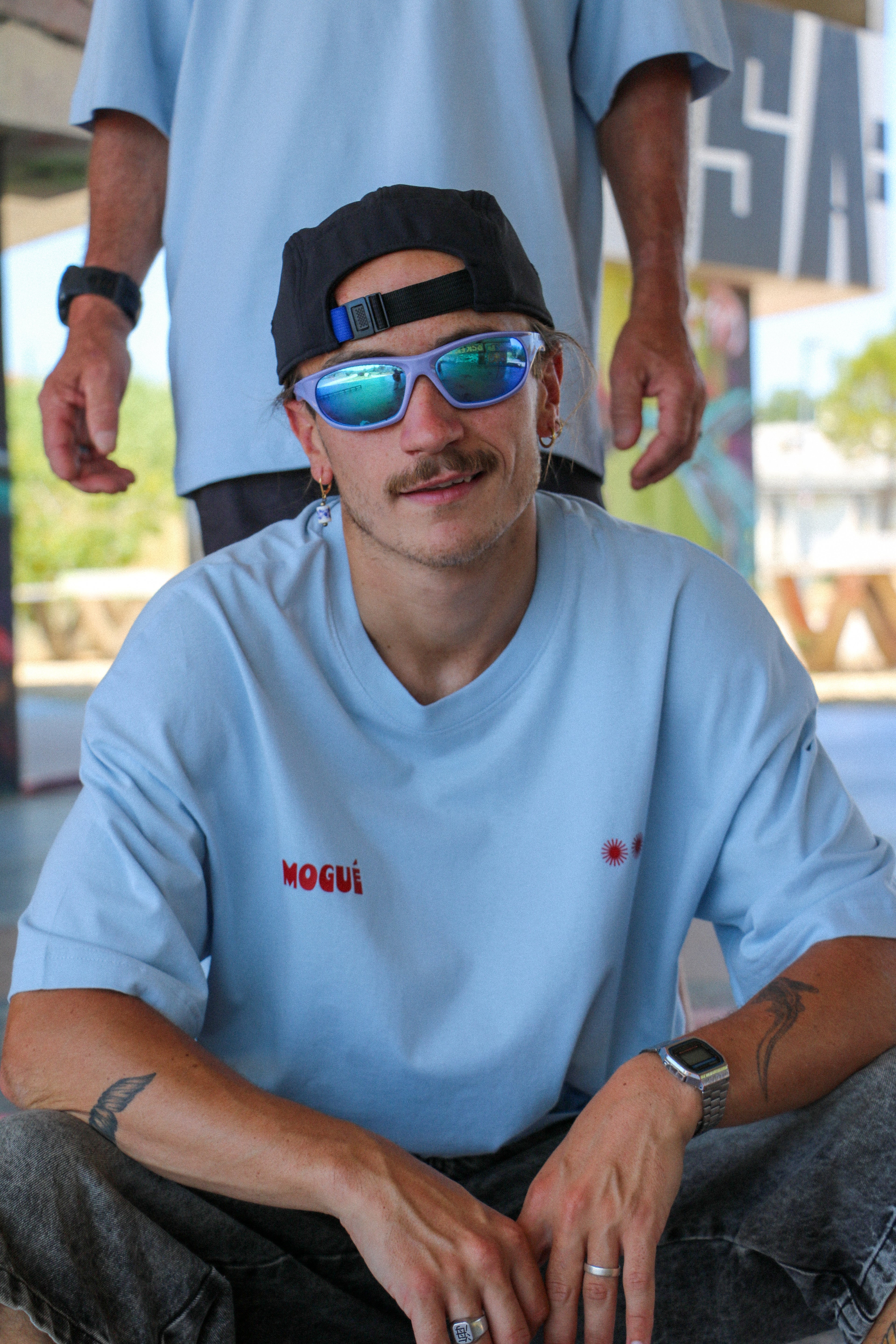 T-shirt blue sky - At his peak