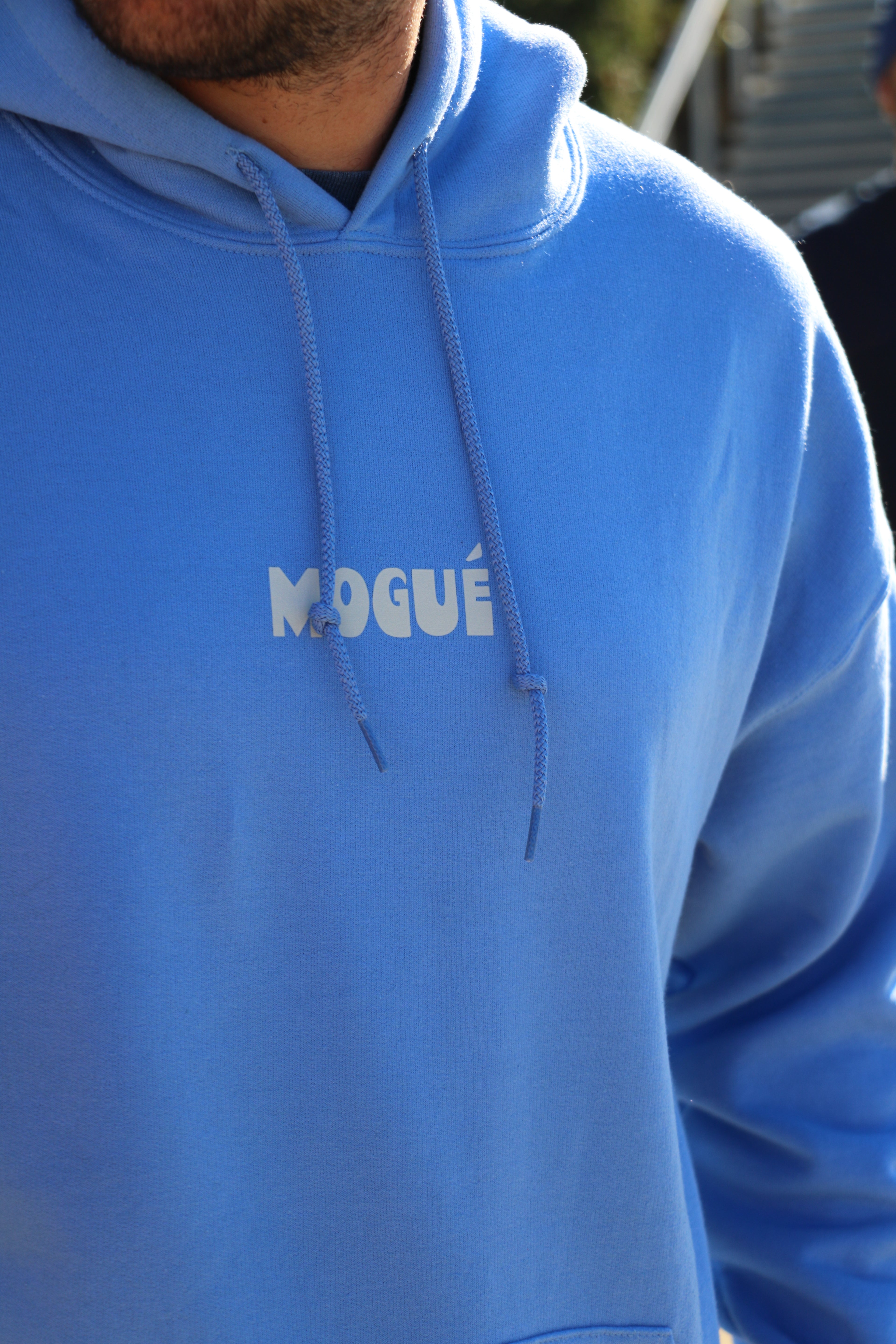 Hoodie sky blue MOGUÉ