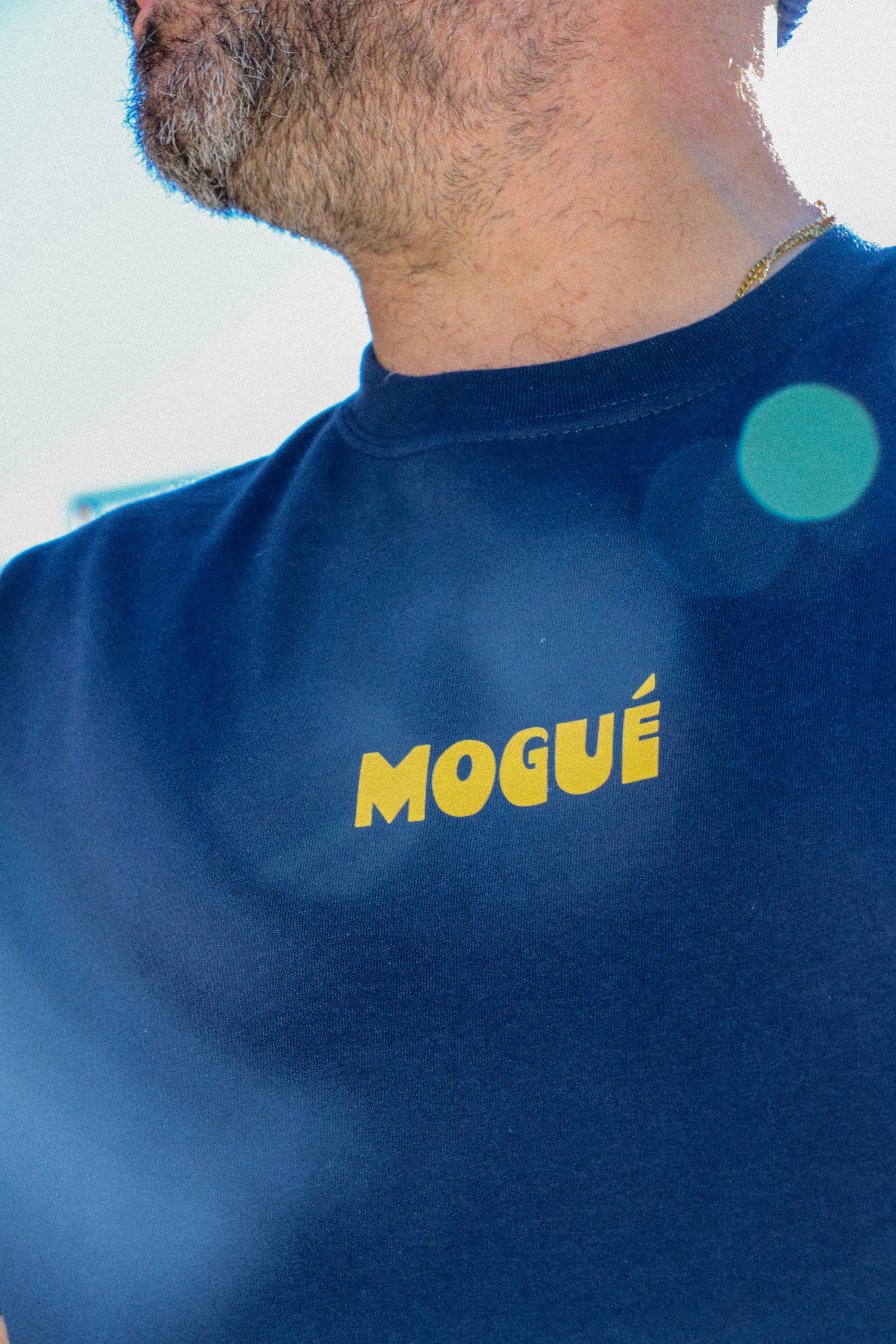 T-shirt navy MOGUÉ