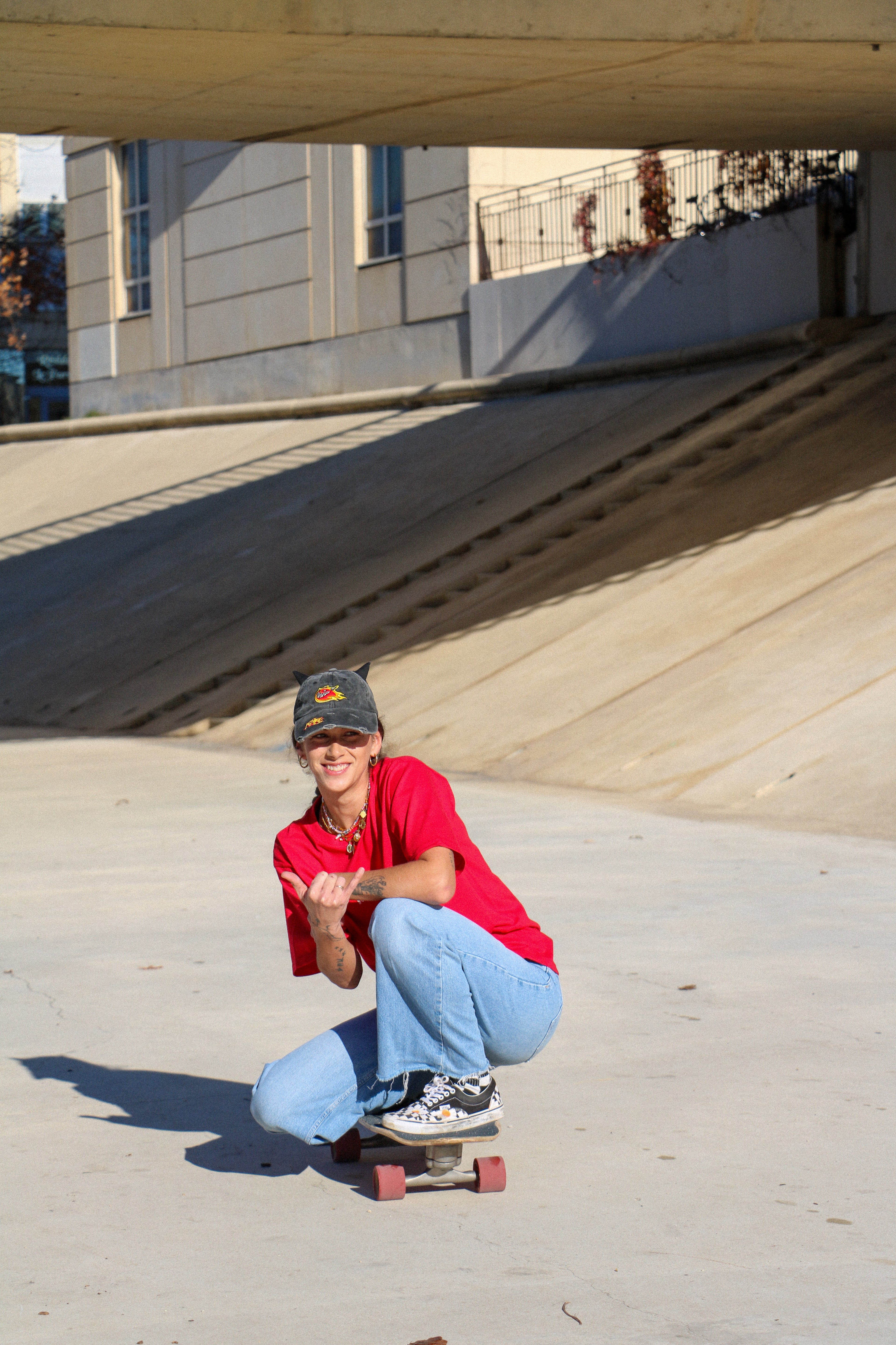 T-shirt rouge MOGUÉ