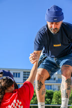 T-shirt navy MOGUÉ