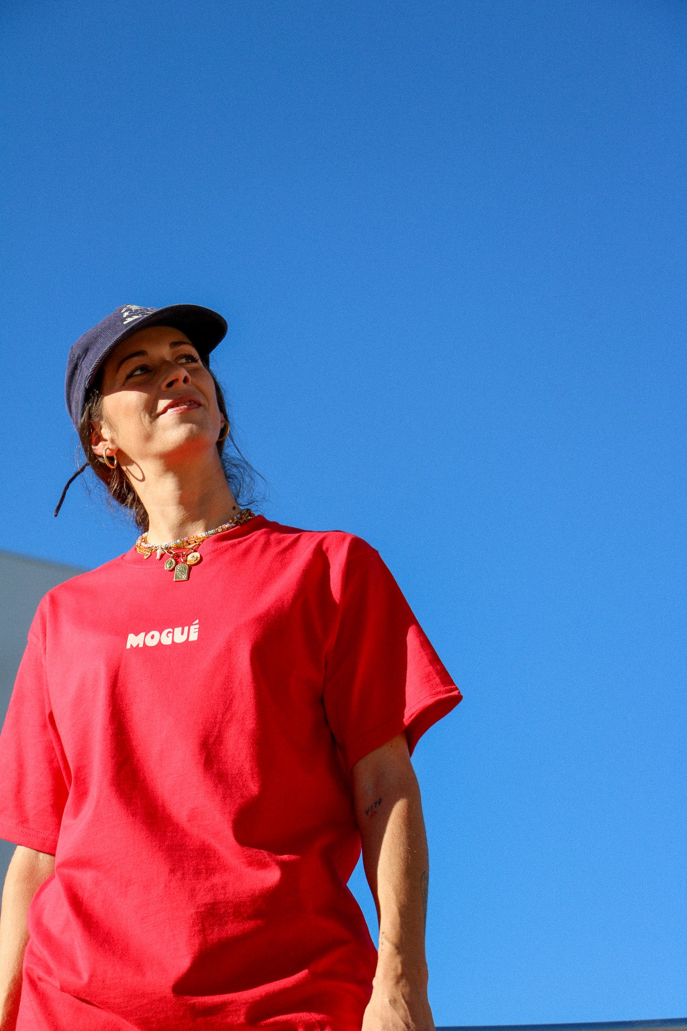 T-shirt rouge MOGUÉ