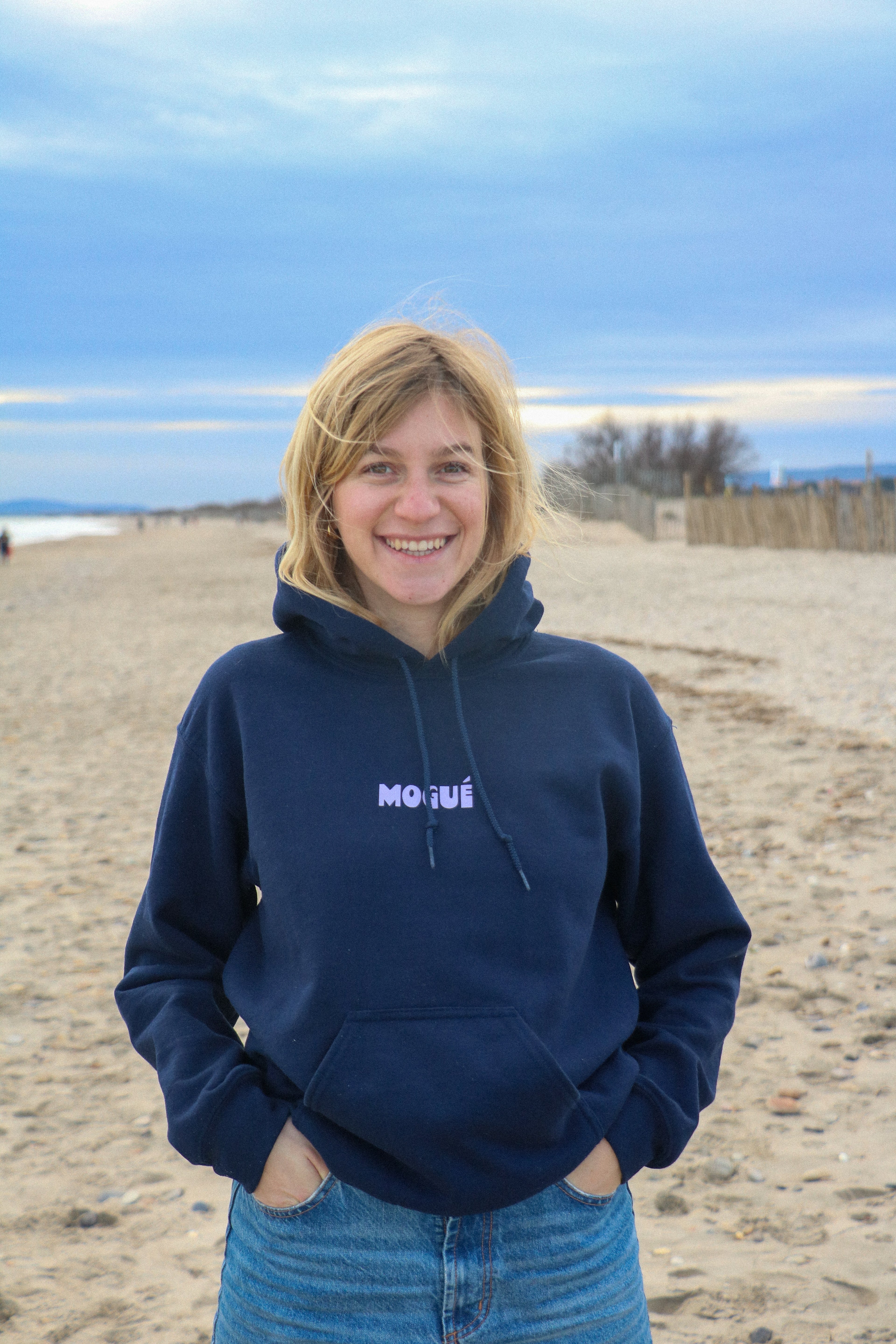 Hoodie navy MOGUÉ