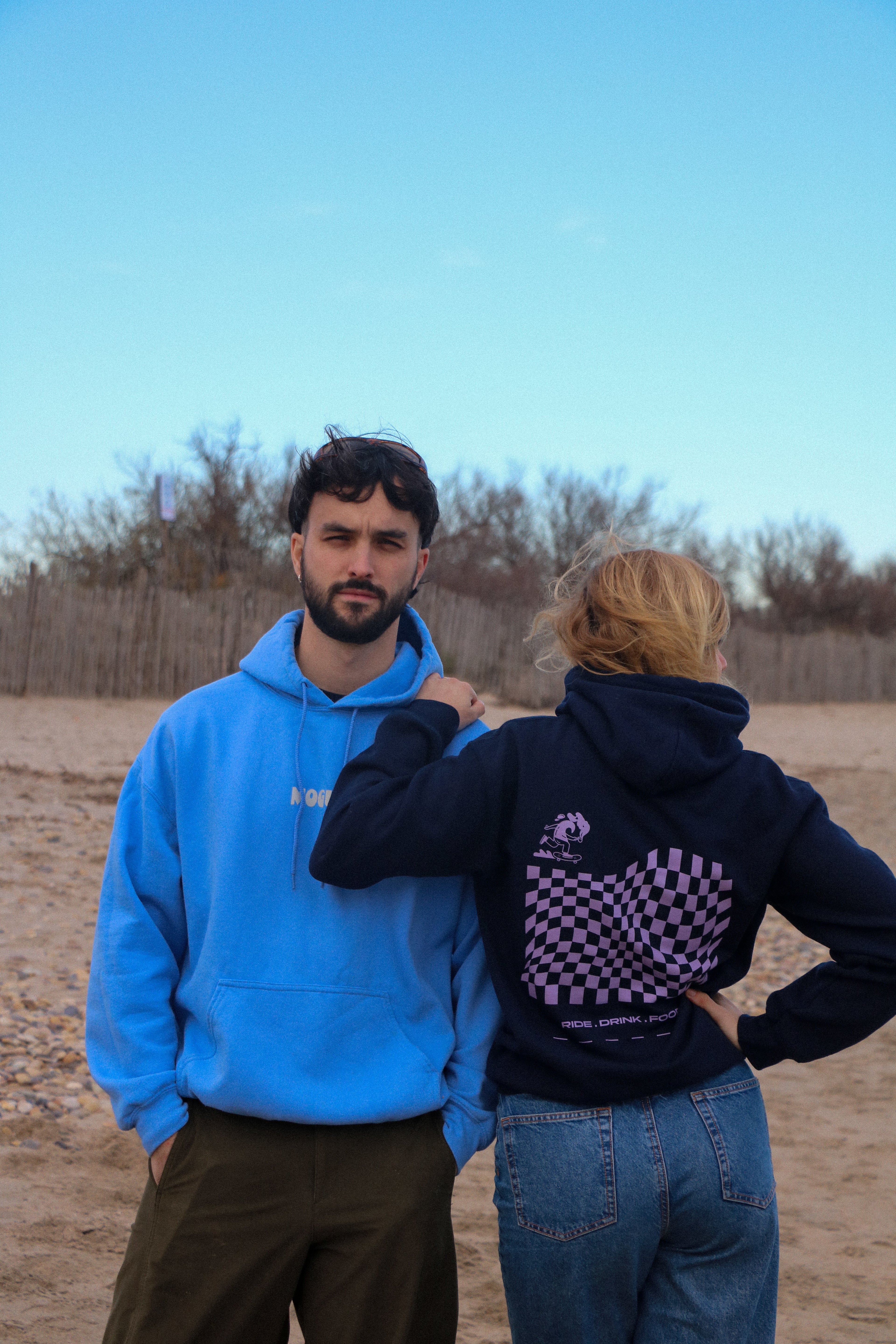 Hoodie navy MOGUÉ