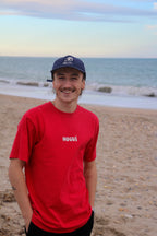 Casquette côtelé navy MOGUÉ