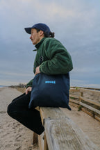 Tote bag navy MOGUÉ
