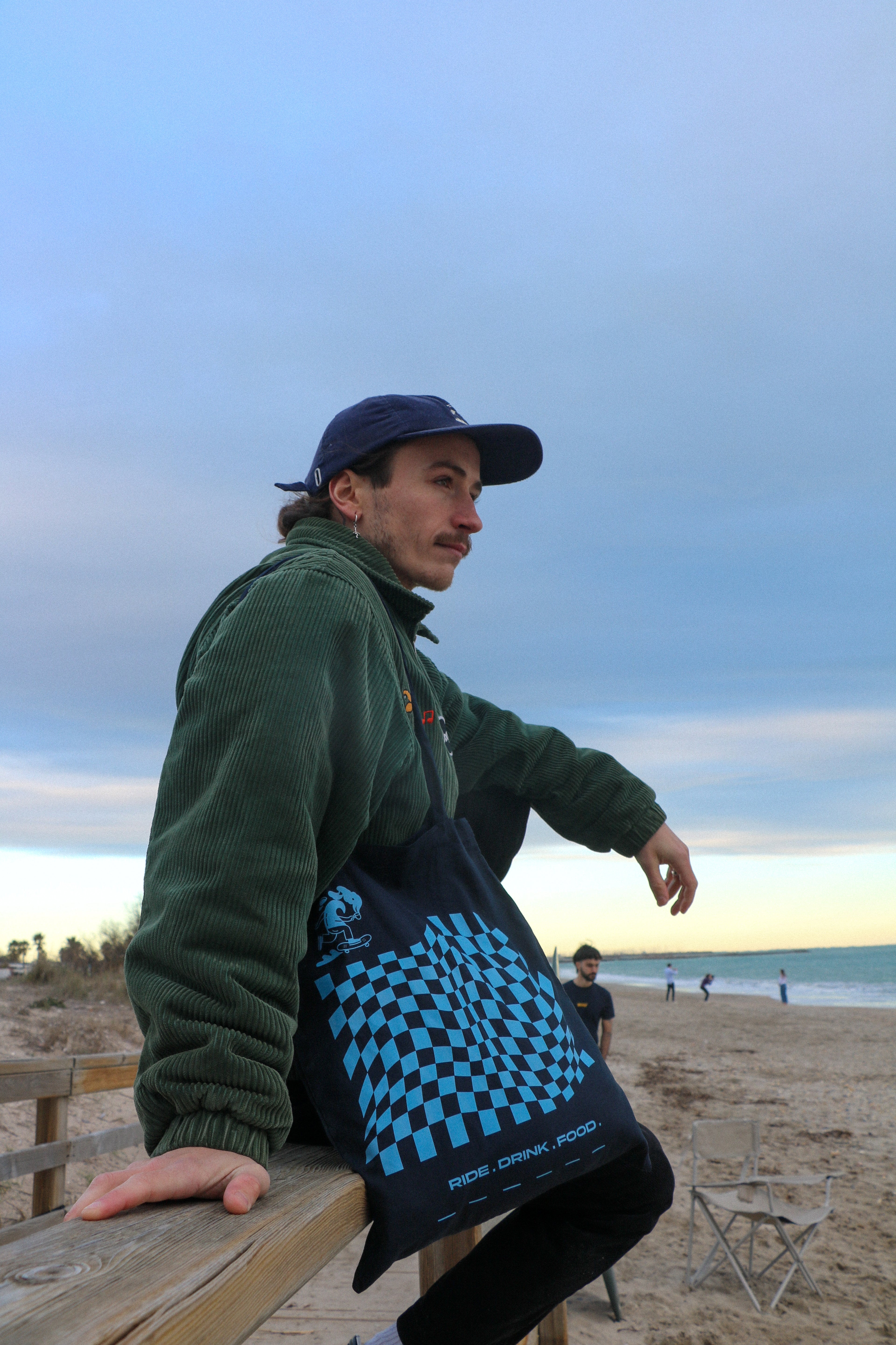 Tote bag navy MOGUÉ